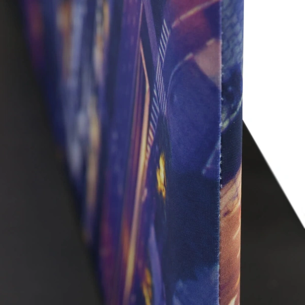 Stretch Fabric Premium Stand Detail Double Sided Edge